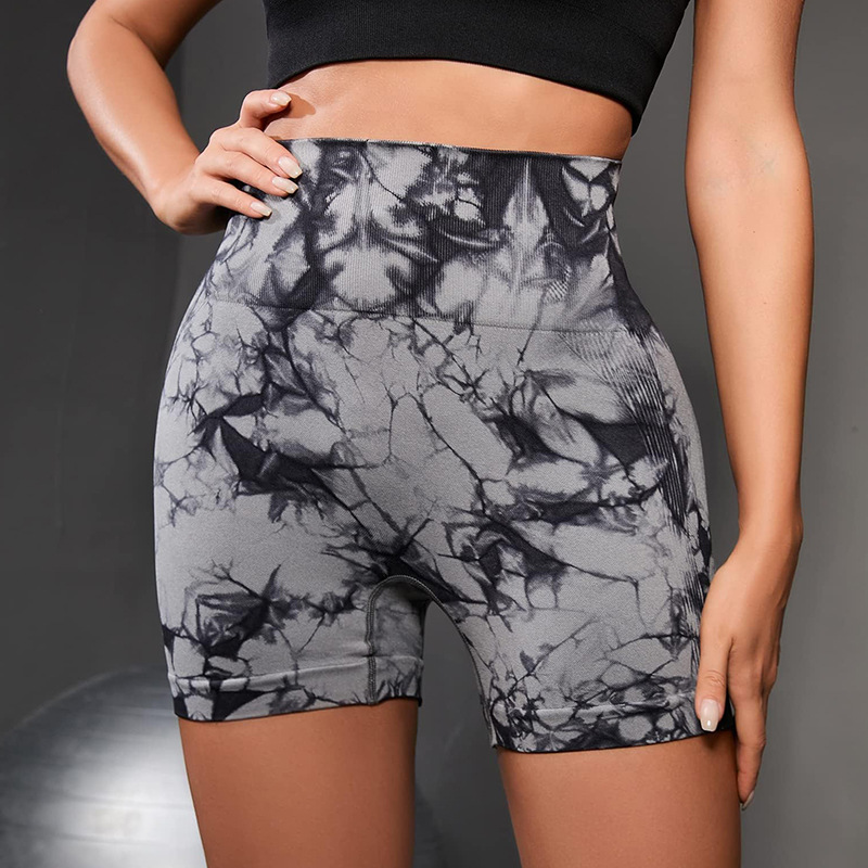 Seamless Breathable Yoga Shorts with Tummy Control
