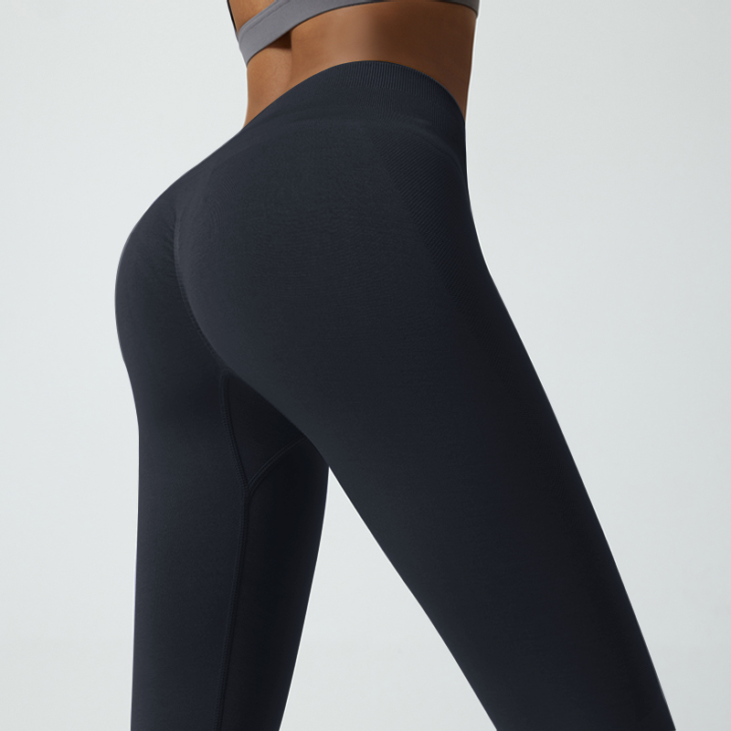 Middle Waist Yoga Leggings with Tummy Smoothing