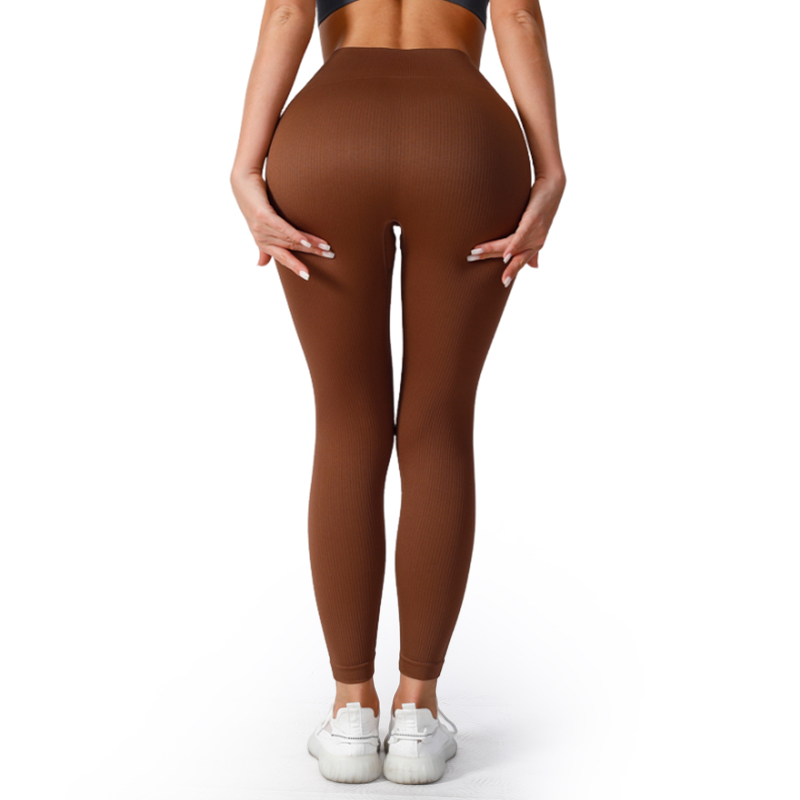 Sculpting High Waist Yoga Pants with Soft Compression and Sleek Fit Look