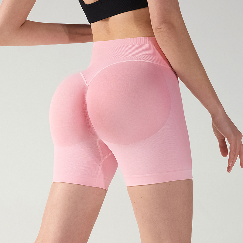 Breathable Yoga Shorts Featuring Sculpting Fit