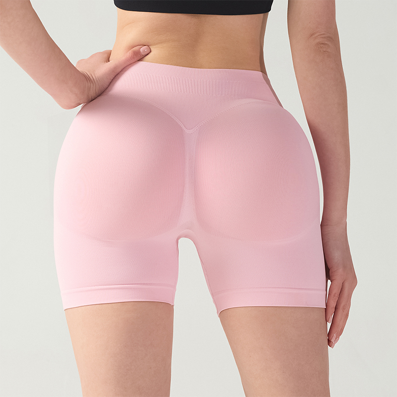 Breathable Yoga Shorts Featuring Sculpting Fit