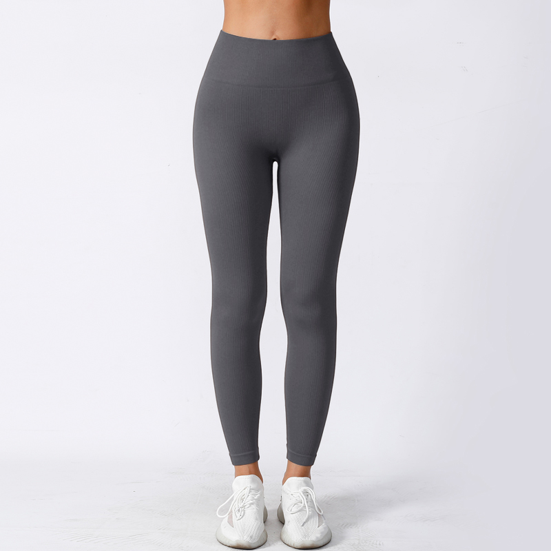 Sculpting High Waist Yoga Pants with Soft Compression and Sleek Fit Look