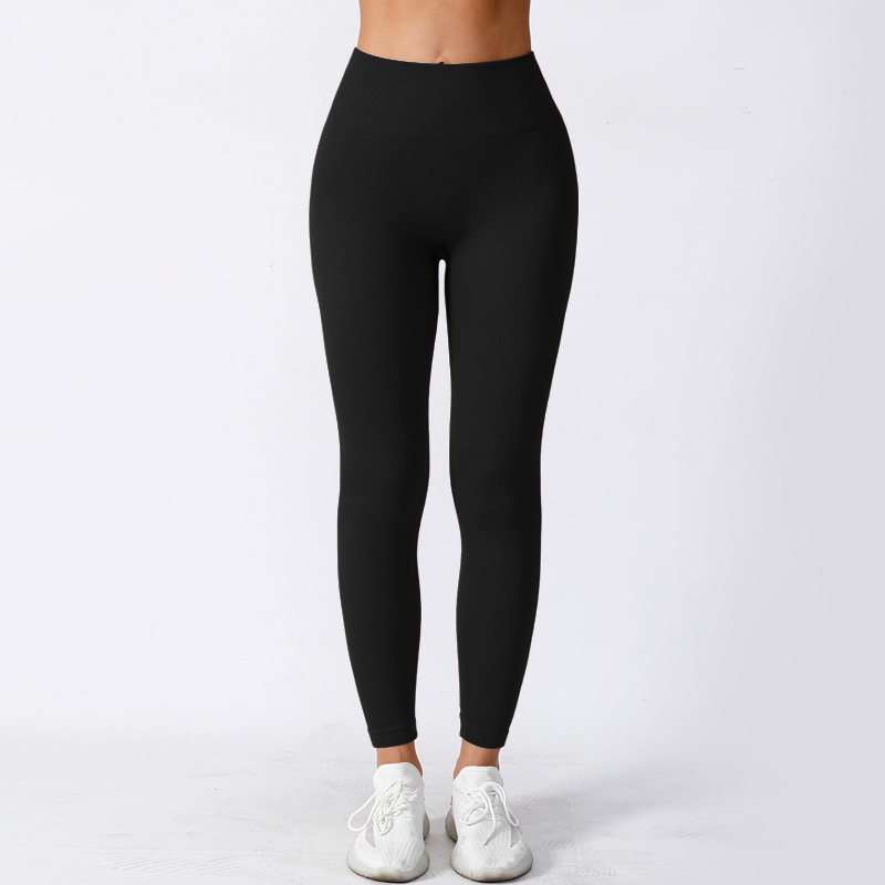 Sculpting High Waist Yoga Pants with Soft Compression and Sleek Fit Look