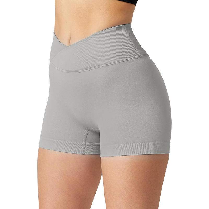 High Elastic Breathable Yoga Shorts with Slim Fit Cut