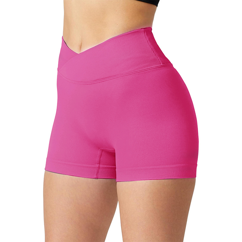 High Elastic Breathable Yoga Shorts with Slim Fit Cut