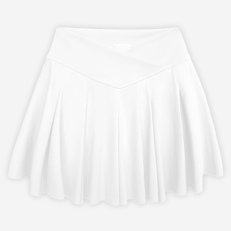 Sports Tennis Skirt with Side Phone Pocket for Women