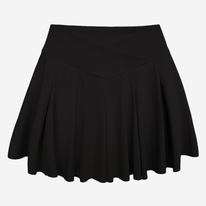 Sports Tennis Skirt with Side Phone Pocket for Women