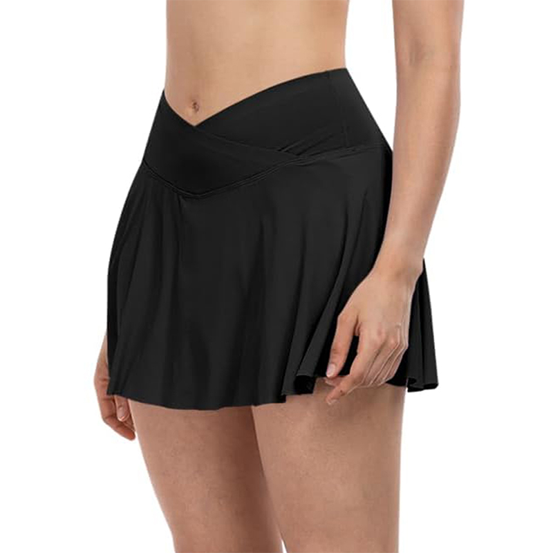 Fashionable Multifunctional Side Large Pockets Sports Tennis Skirts