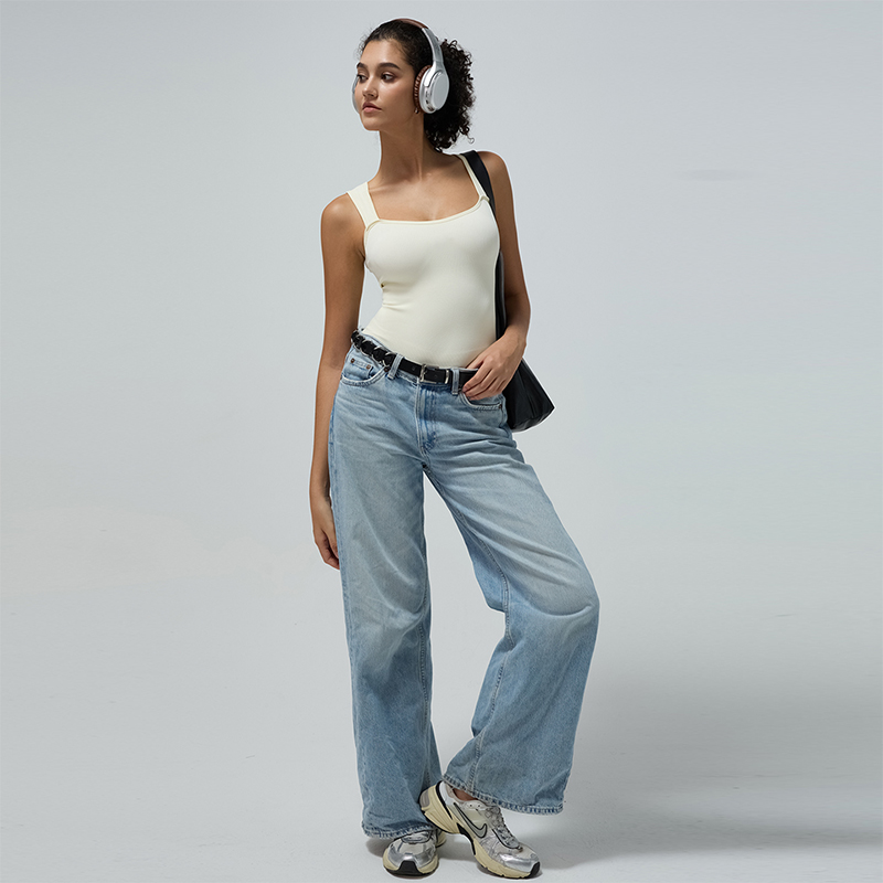 Off-White High-Elastic Fit Sports Body Shapers