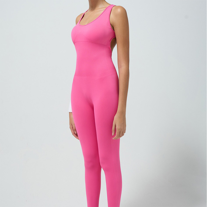 Compression Sports Yoga Jumpsuit for Women’s Daily Workouts