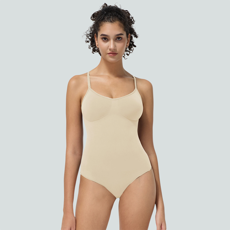 Seamless Full-Body Sports Body Shapers Suit for Gym