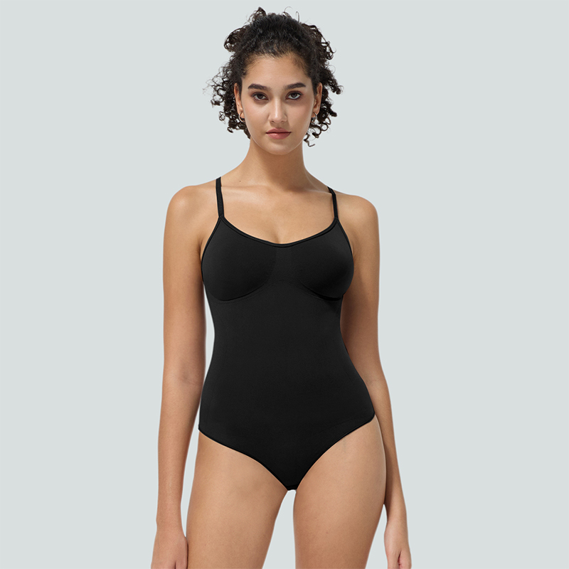 Seamless Full-Body Sports Body Shapers Suit for Gym
