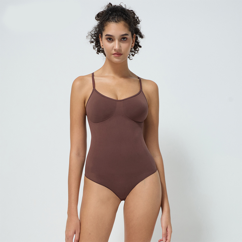 Seamless Full-Body Sports Body Shapers Suit for Gym